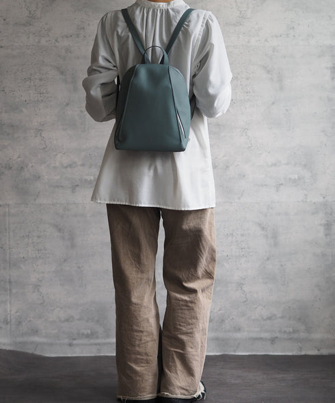 【雑誌掲載・ショップチャンネルOA商品】レザー 軽量 ミニリュック 18-1196